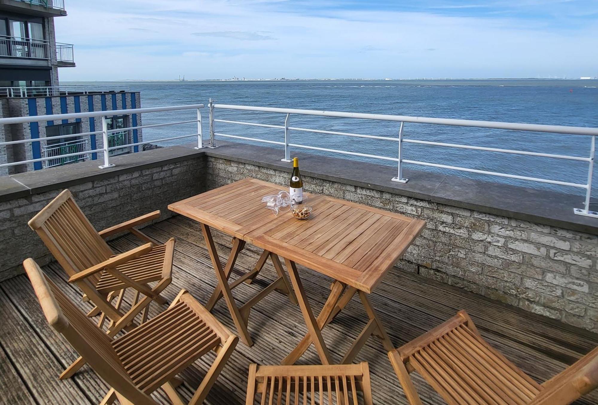 Kustverhuur, Appartement Aan Zee, Port Scaldis 09-022 브레스켄 외부 사진